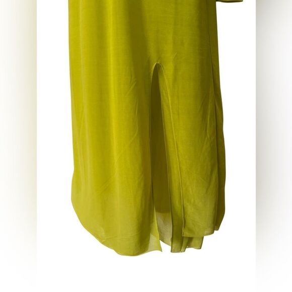 NWT Song Of Style Noma Midi Dress in Chartreuse - Picture 5 of 9